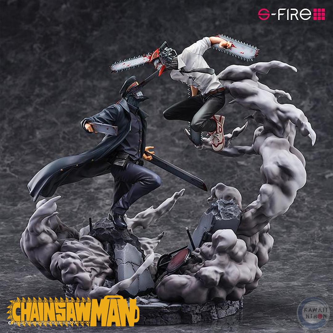 Chainsaw man vs Katana man Figure - Chainsaw man