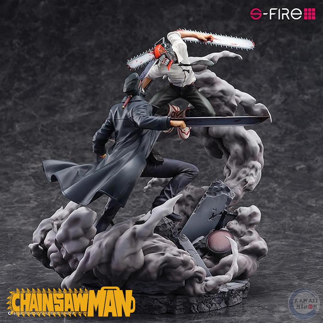 Chainsaw man vs Katana man Figure - Chainsaw man