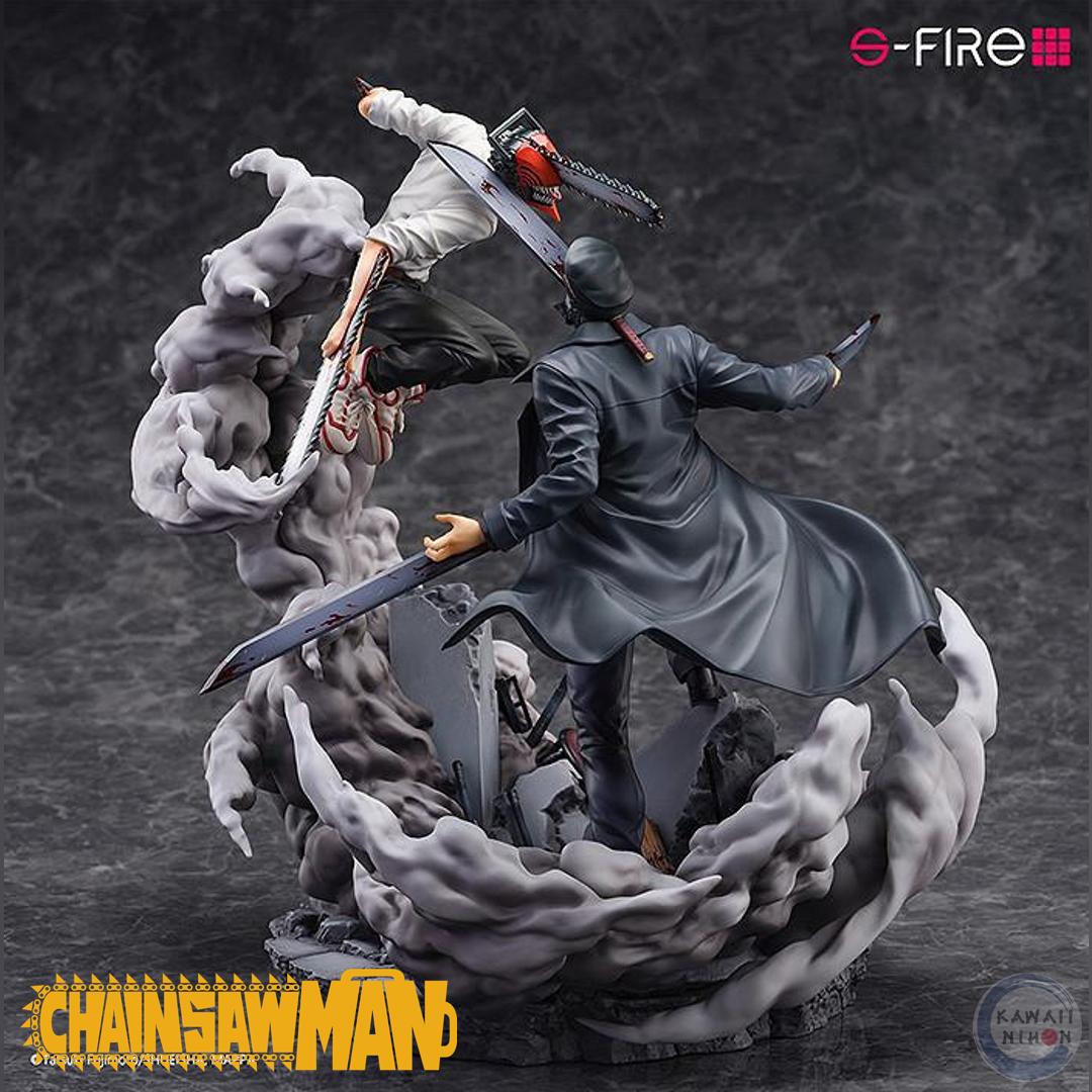 Chainsaw man vs Katana man Figure - Chainsaw man