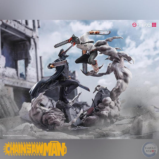 Chainsaw man vs Katana man Figure - Chainsaw man