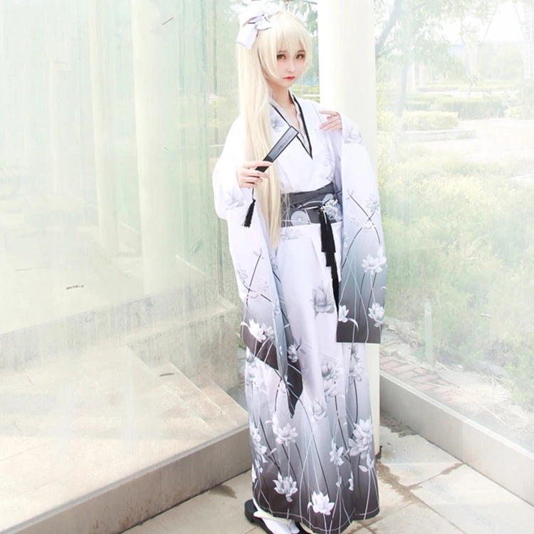 Yukata Tradicional Blanco