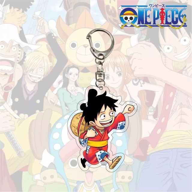 Llaveros Acrílicos de los personajes de One Piece