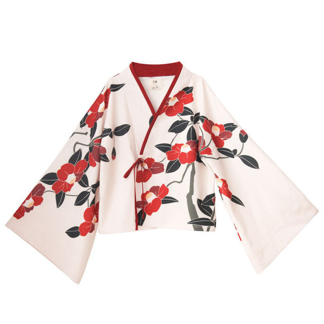 Kimono Estilo Hakama Largo de Sakura