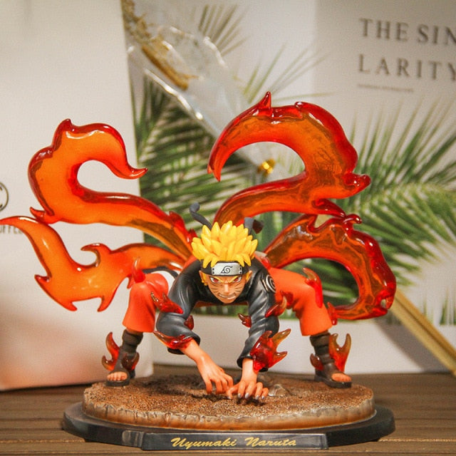 Figura de Naruto en su modo Chakra de Nueve Colas