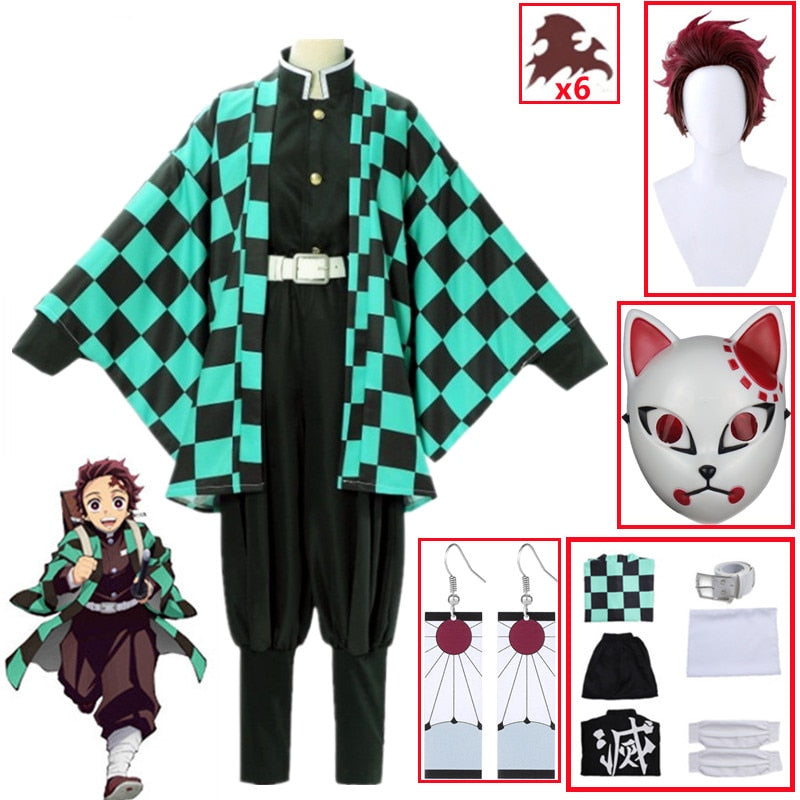 Tanjirou Kamado Cosplay (Full set)